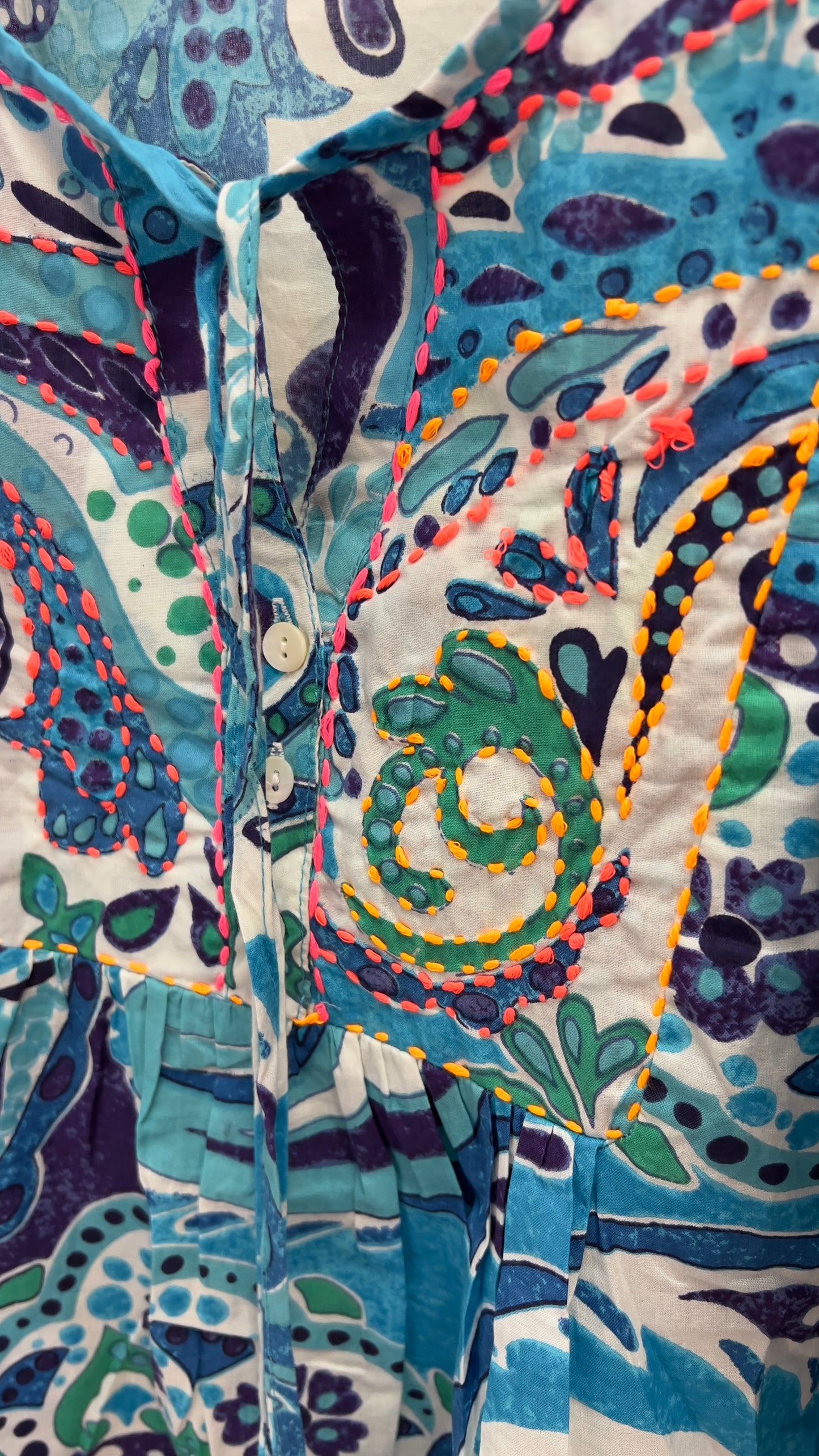 Kleid bunt 3 Varianten