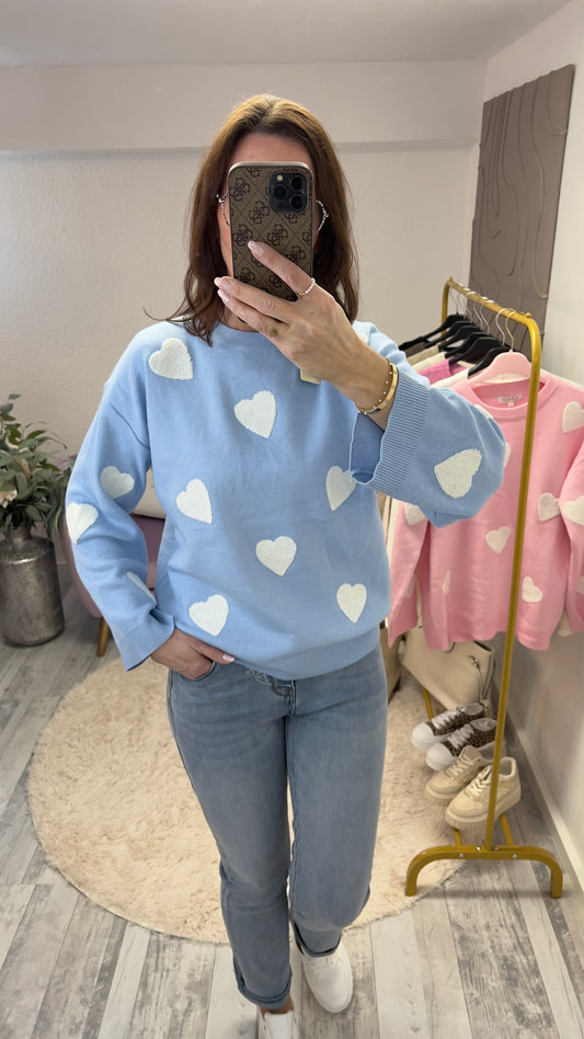 Strickpullover „Herz“