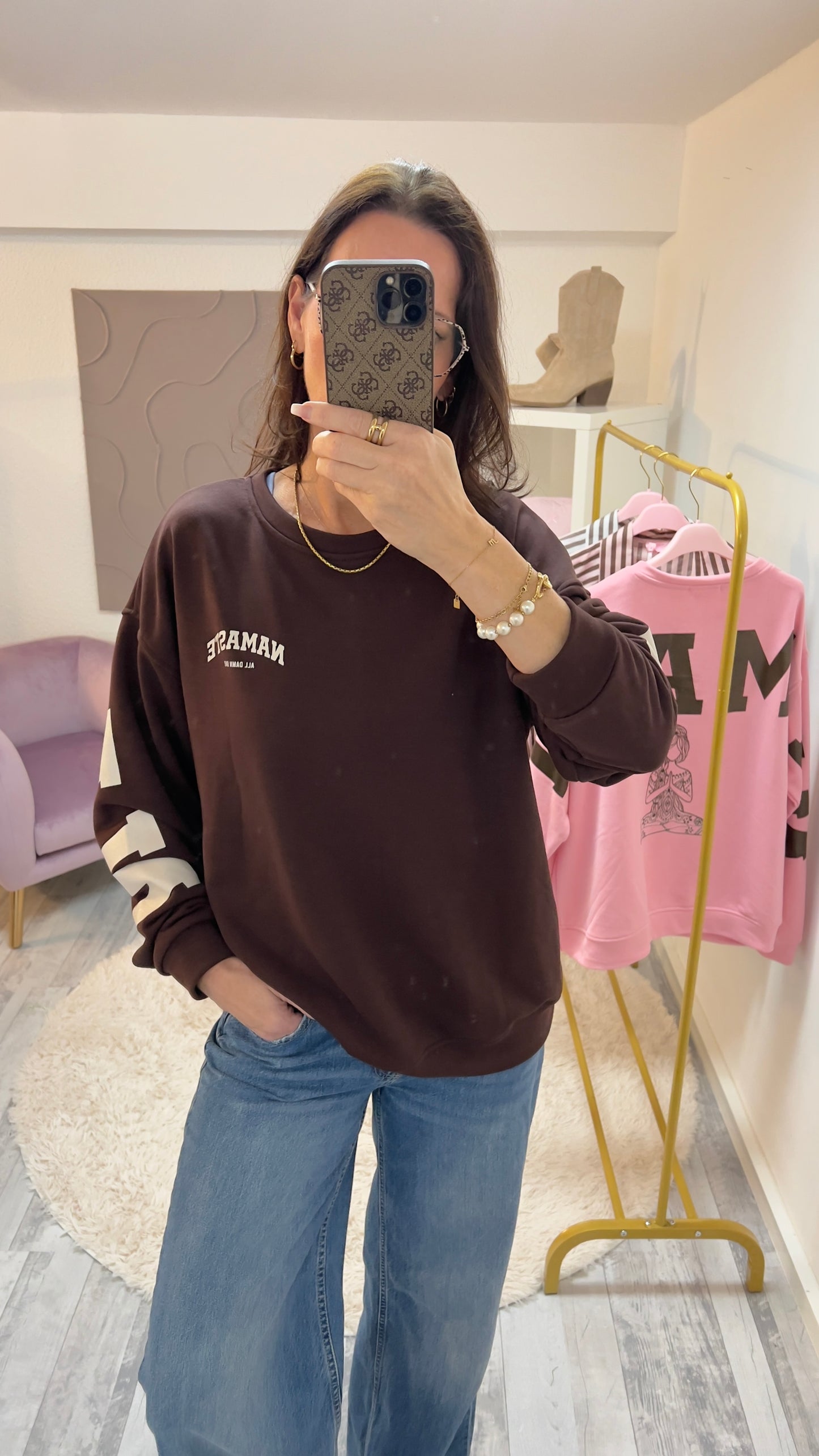 Sweatshirt „Namaste“