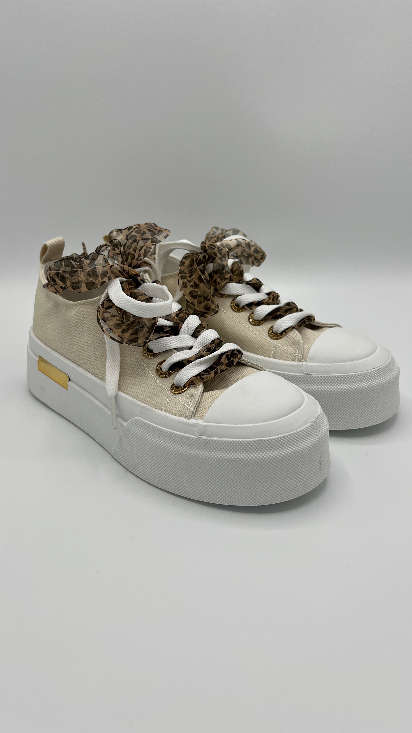 Sneaker beige/Leo